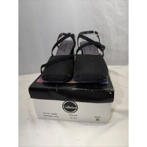 Unlisted Birthday Girl Black Shoes Size 8